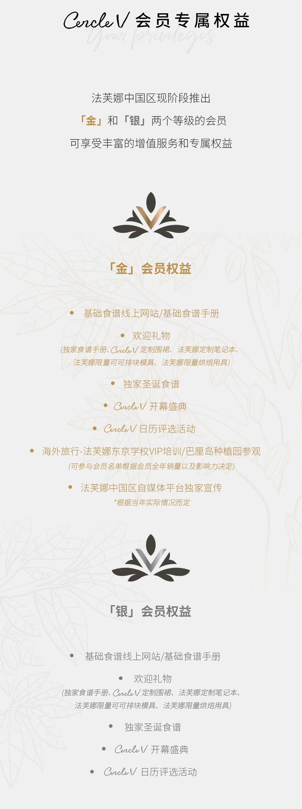 CERCLEV會(huì)員上線，與法芙娜共成長